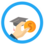 online school fees management icon